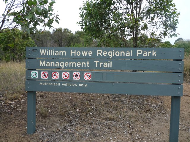 William Howe Park sign, Mt Annan